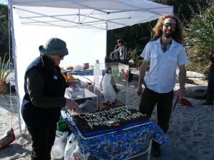 Countdown cake Jill and Reuben 