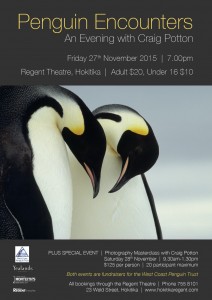 Craig Potton Penguin Encounters poster